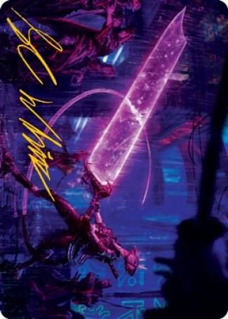 Enormous Energy Blade Art Card (Gold-Stamped Signature) card image