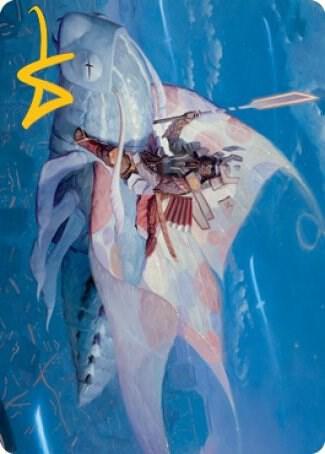 Sky-Blessed Samurai Art Card (Gold-Stamped Signature) card image