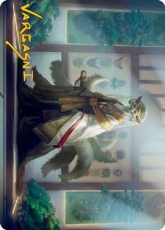 Light-Paws, Emperor's Voice Art Card (Gold-Stamped Signature) card image