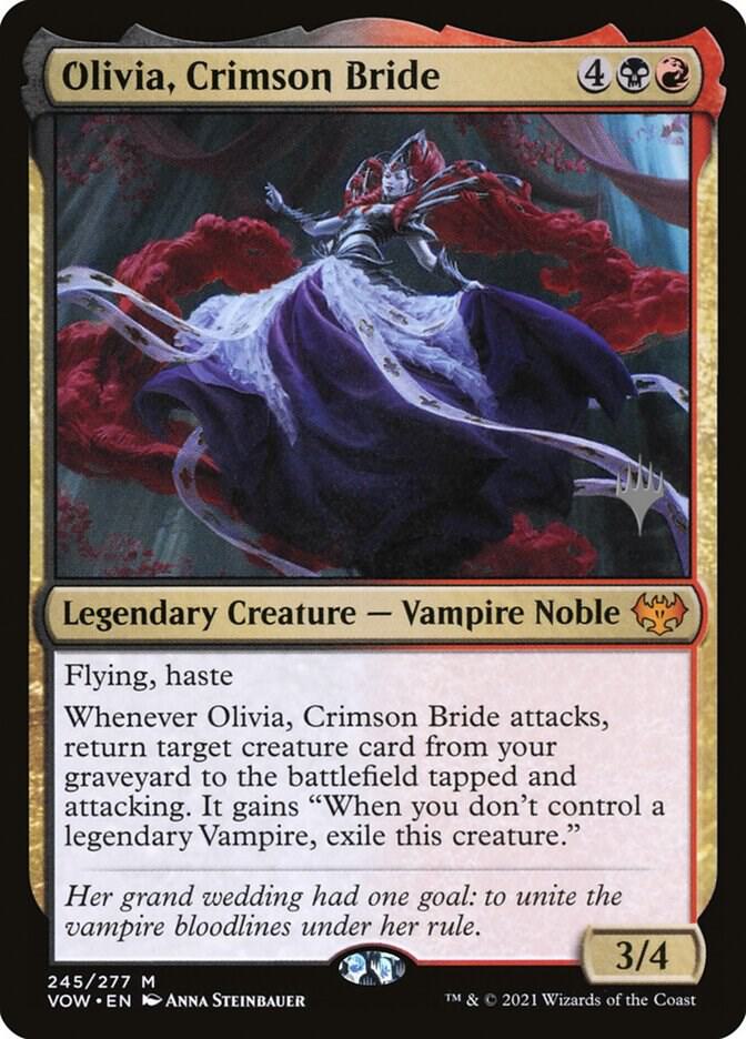 Olivia, Crimson Bride card image