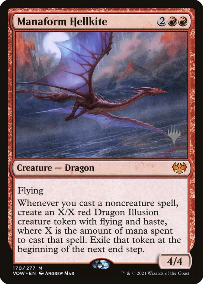 Manaform Hellkite card image