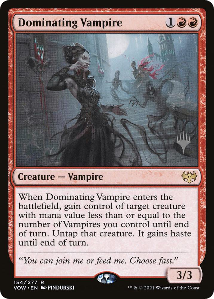 Dominating Vampire card image