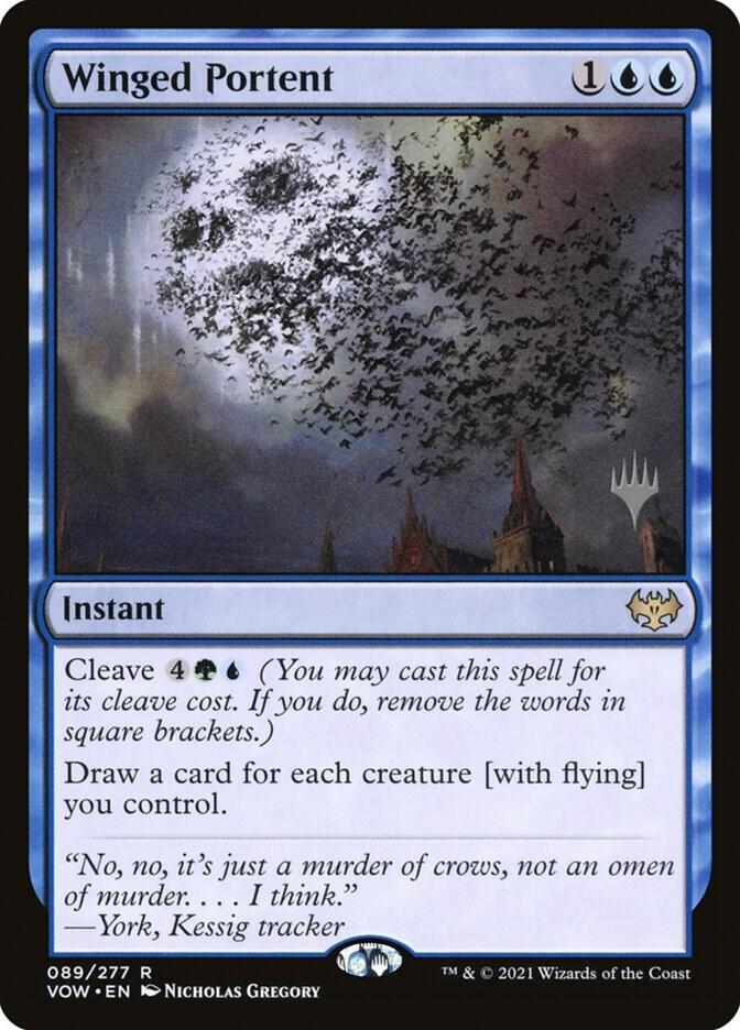 Winged Portent card image