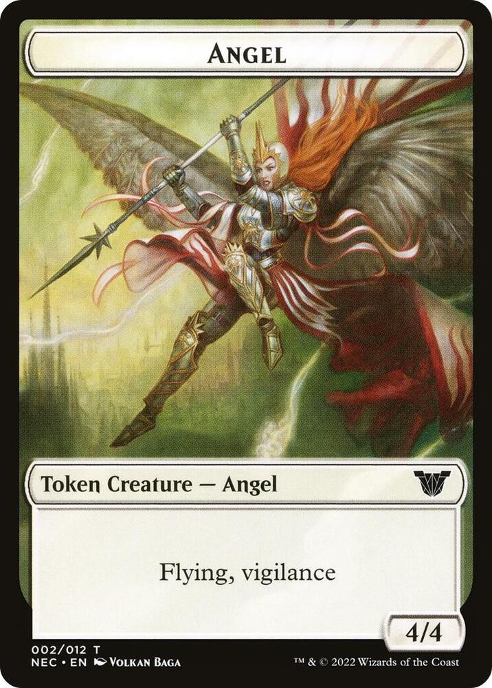 Angel // Elephant Double-Sided Token card image