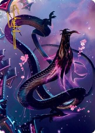 Junji, the Midnight Sky Art Card (38/81) (Gold-Stamped Signature) card image