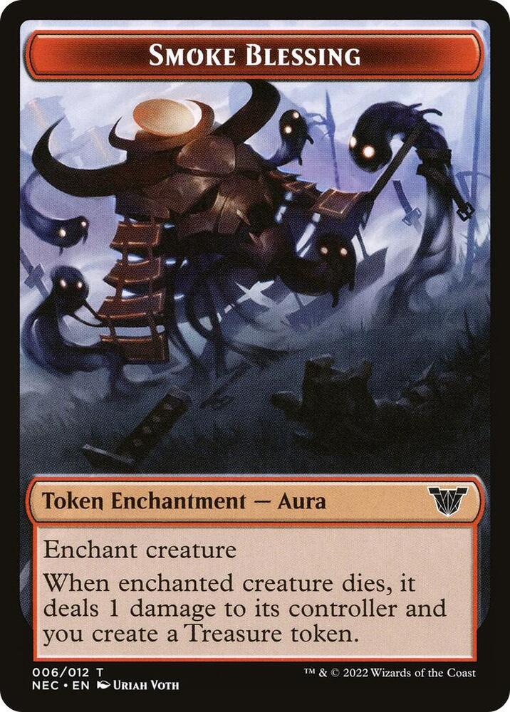 Smoke Blessing // Spirit (009) Double-sided Token card image