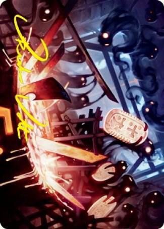 Smoke Spirits' Aid Art Card (Gold-Stamped Signature) card image