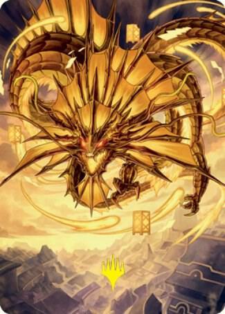 Ao, the Dawn Sky Art Card (46/81) (Gold-Stamped Signature) card image