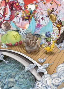 March of Otherworldly Light Art Card card image
