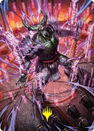 Hidetsugu, Devouring Chaos Art Card (Gold-Stamped Signature) card image