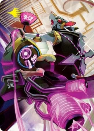 Nashi, Moon Sage's Scion Art Card (Gold-Stamped Signature) card image