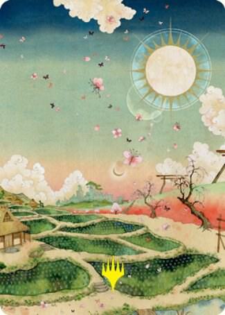 Plains (293) Art Card (79/81) (Gold-Stamped Signature) card image