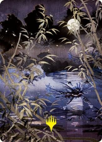 Swamp (297) Art Card (Gold-Stamped Signature) card image