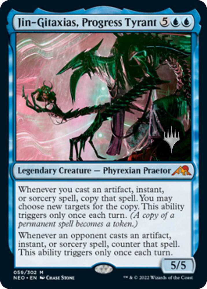 Jin-Gitaxias, Progress Tyrant card image