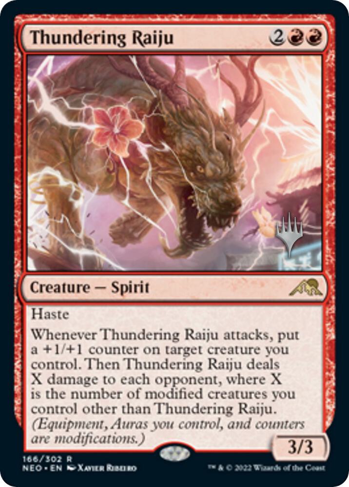 Thundering Raiju card image