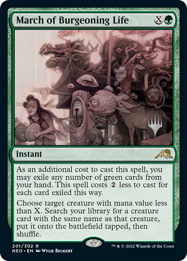 March of Burgeoning Life card image