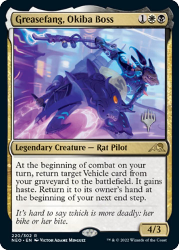 Greasefang, Okiba Boss card image
