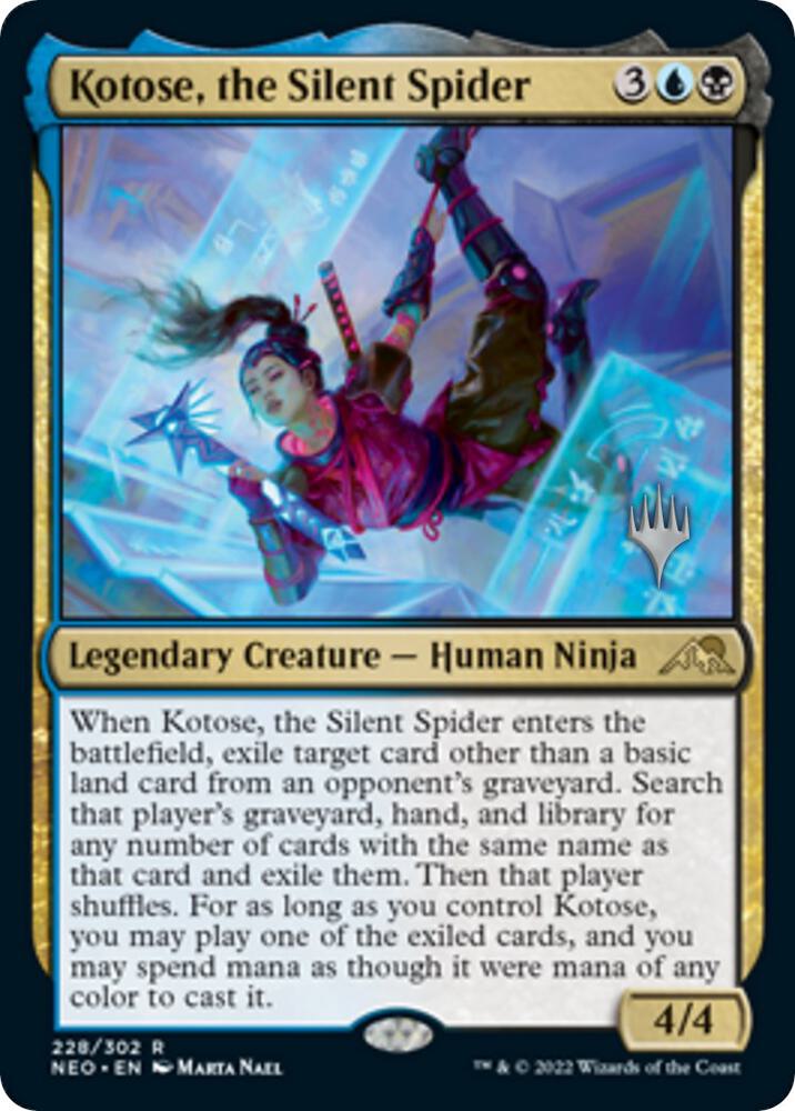 Kotose, the Silent Spider card image