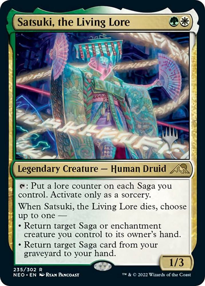 Satsuki, the Living Lore card image