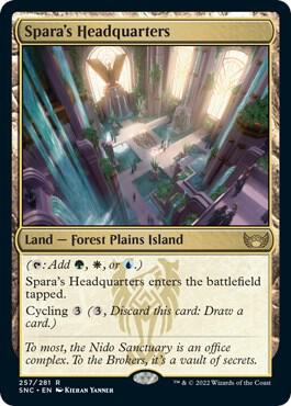 Spara's Headquarters card image