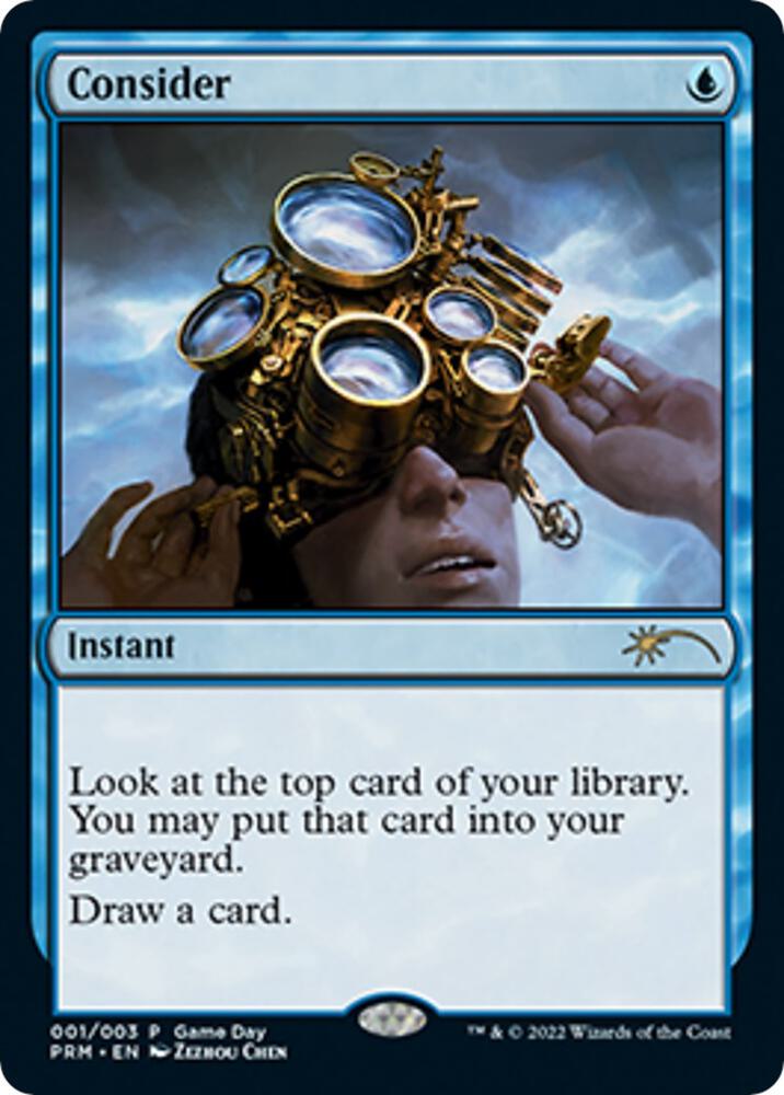 Consider card image