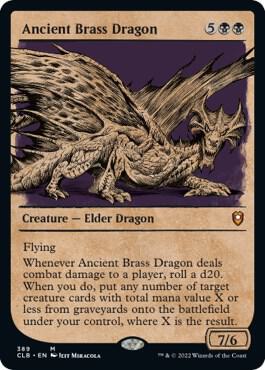 Ancient Brass Dragon (Showcase) card image