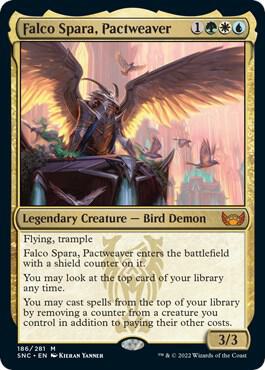 Falco Spara, Pactweaver card image