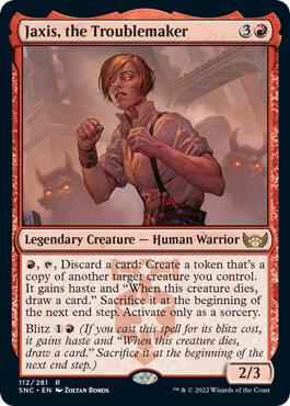 Jaxis, the Troublemaker card image