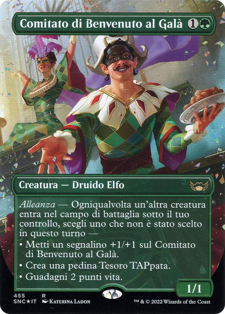 Gala Greeters (Italian) card image
