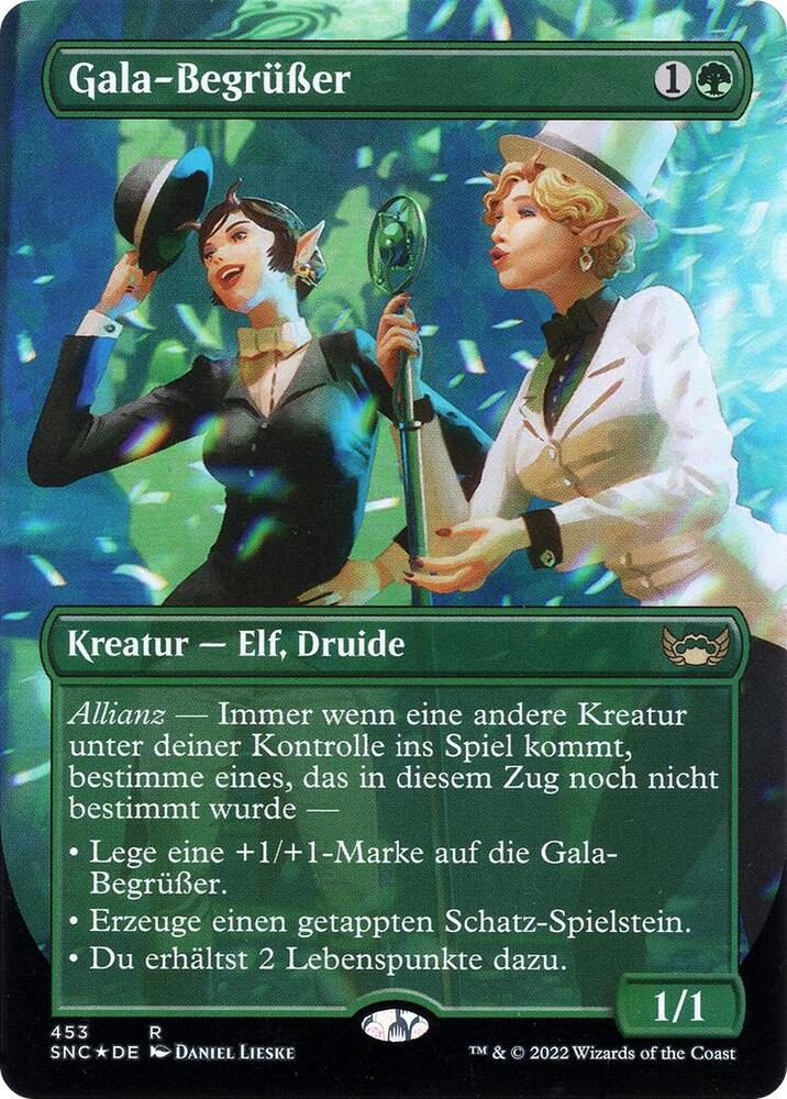 Gala Greeters (German) card image