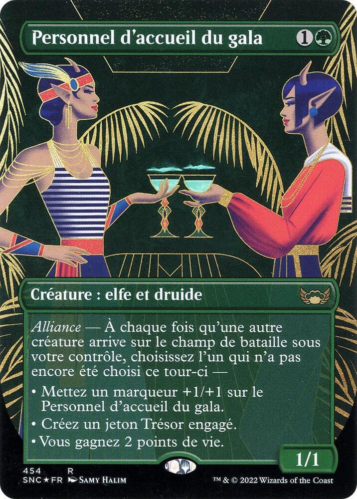 Gala Greeters (French) card image