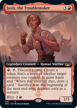 Jaxis, the Troublemaker (Extended Art) card image