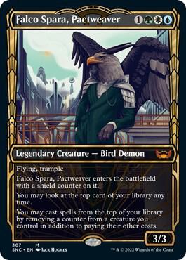 Falco Spara, Pactweaver (Showcase) card image