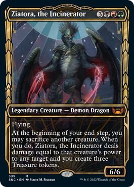 Ziatora, the Incinerator (Showcase) card image