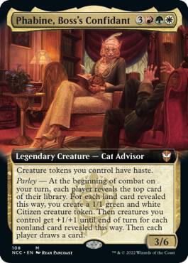 Phabine, Boss's Confidant (Extended Art) card image