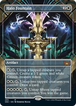 Halo Fountain (Borderless) card image