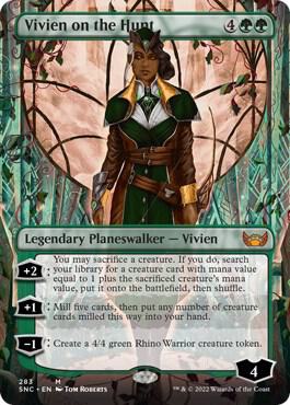 Vivien on the Hunt (Borderless) card image