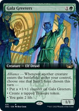 Gala Greeters (Extended Art) card image
