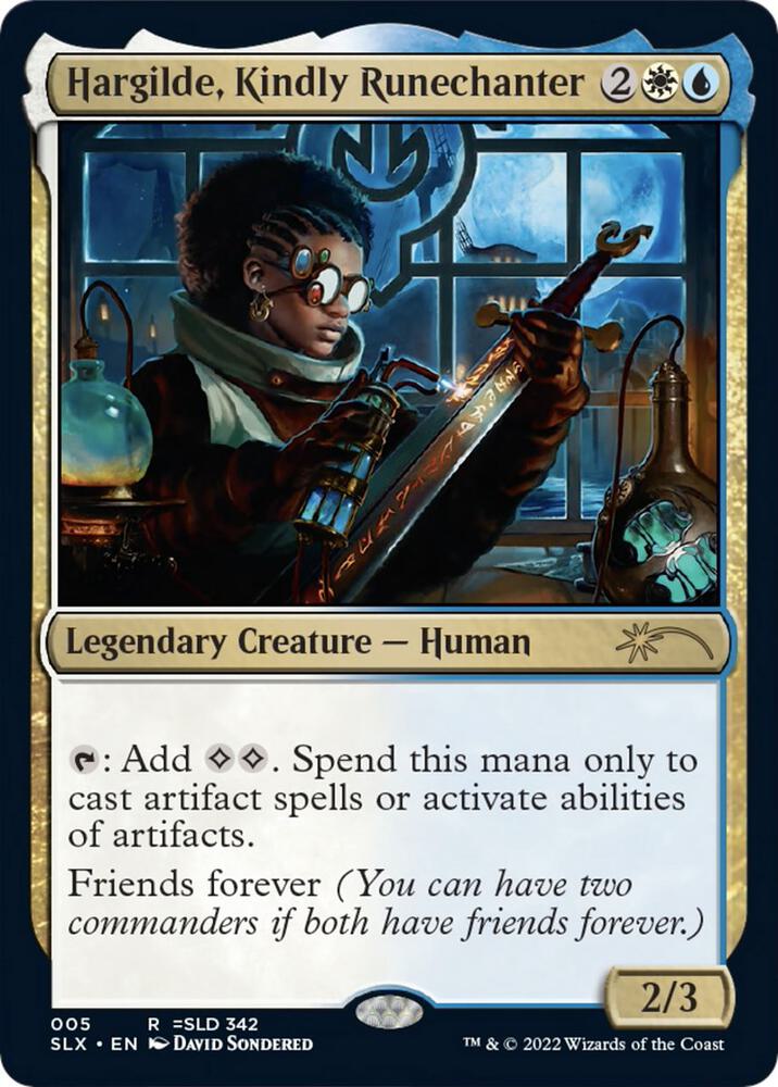 Hargilde, Kindly Runechanter card image