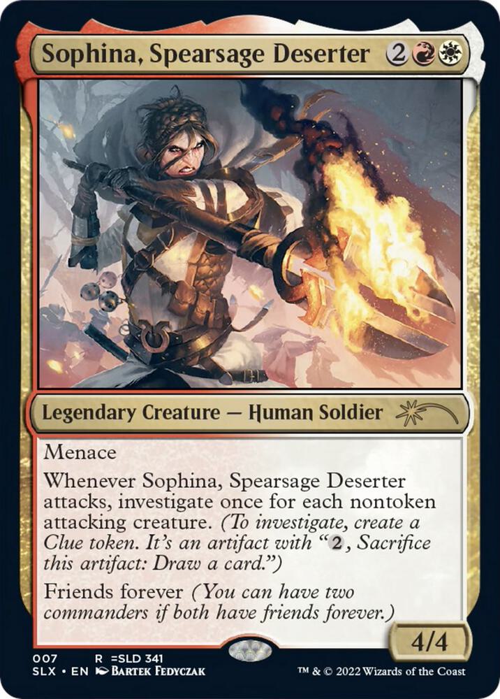 Sophina, Spearsage Deserter card image