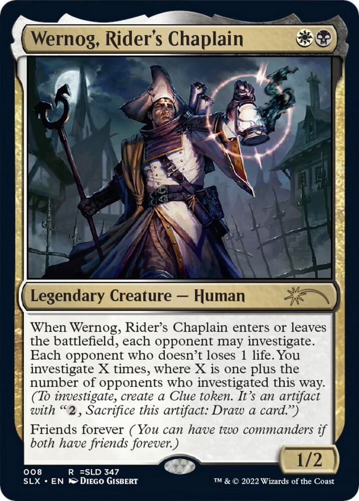 Wernog, Rider's Chaplain card image
