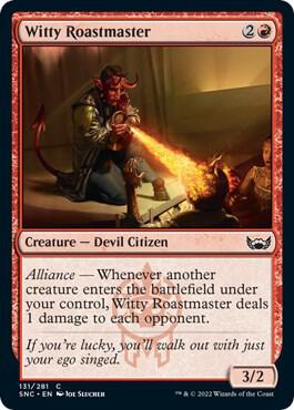 Witty Roastmaster card image