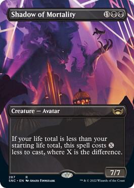 Shadow of Mortality (Borderless) card image
