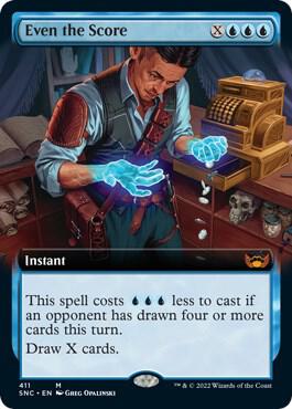 Even the Score (Extended Art) card image