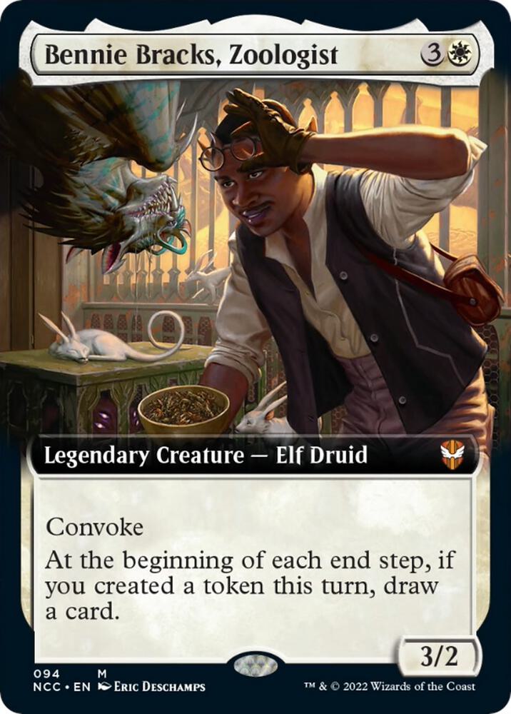 Bennie Bracks, Zoologist (Extended Art) card image