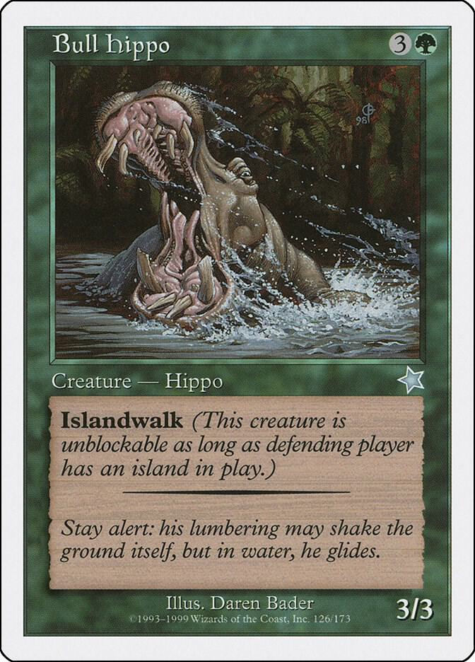 Bull Hippo card image