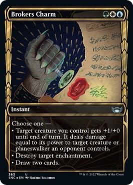 Brokers Charm (Gilded Foil) card image