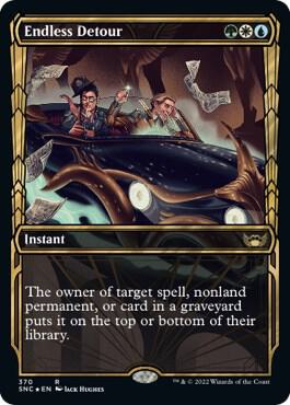 Endless Detour (Gilded Foil) card image