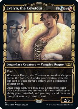 Evelyn, the Covetous (Gilded Foil) card image