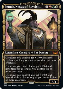 Jetmir, Nexus of Revels (Gilded Foil) card image
